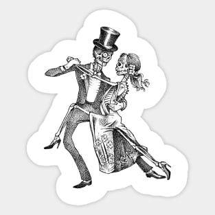 Dance With Death Sticker